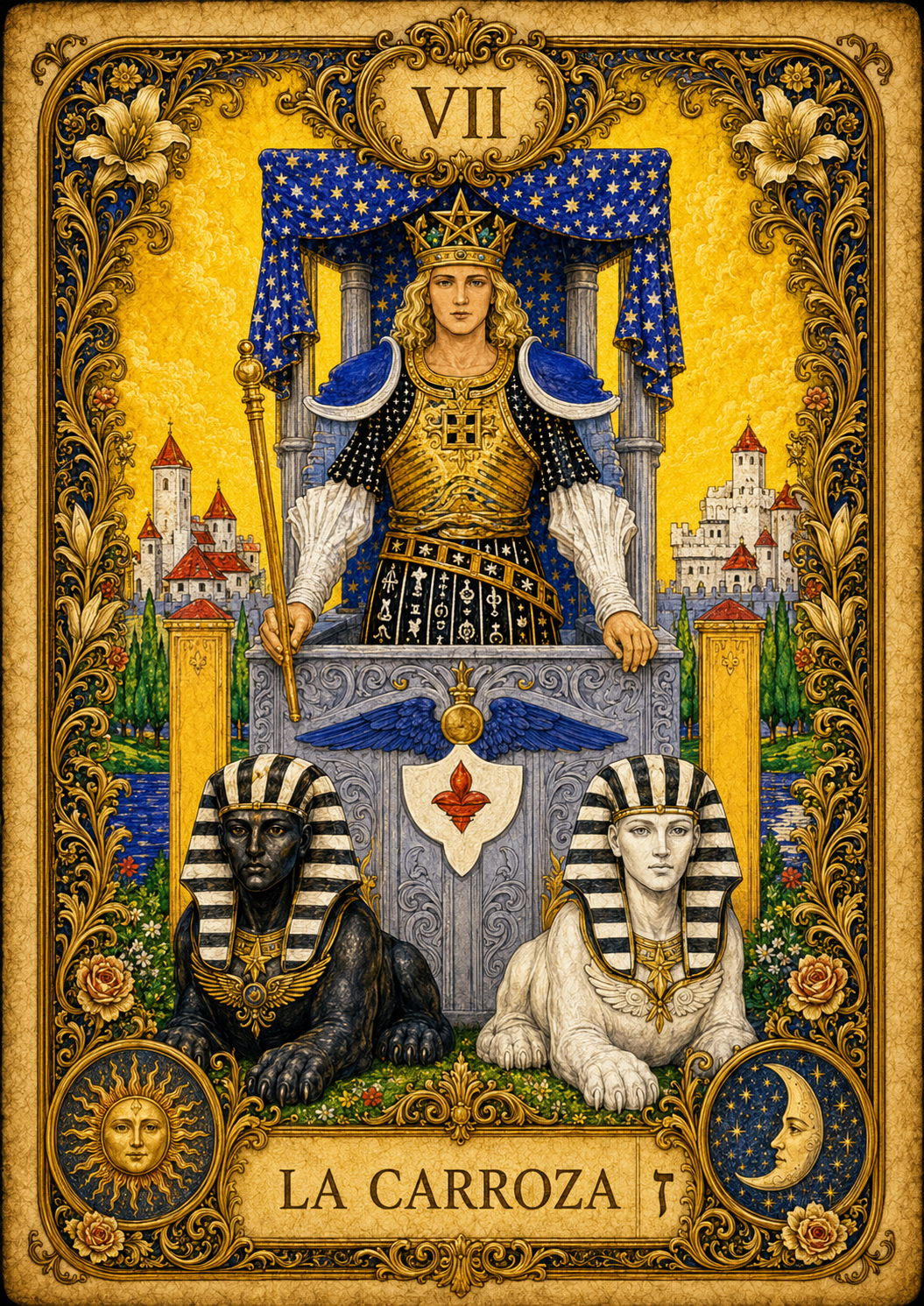 Carta de tarot La Carroza