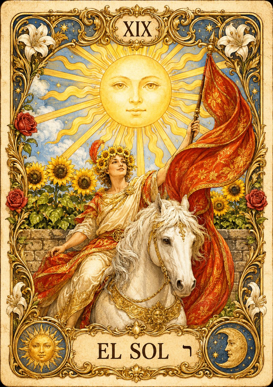 Carta de tarot El Sol
