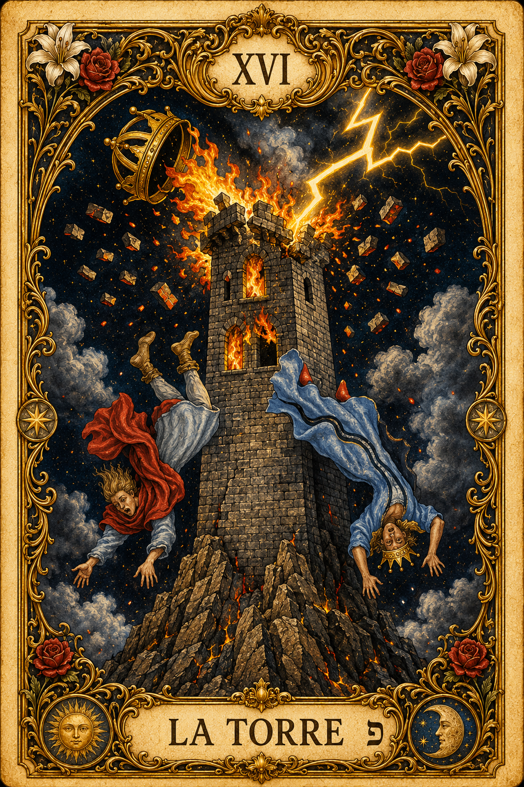 Carta de tarot La Torre